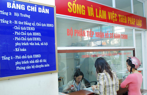Cải cách hành chính luôn là nhiệm vụ trọng tâm và được TP Hà Nội triển khai quyết liệt trong thời gian qua. Ảnh: Trần Hải